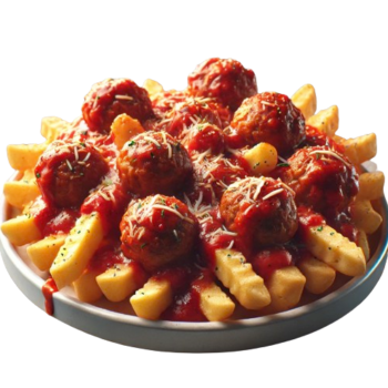 Meatball Mountain - The Street Fries